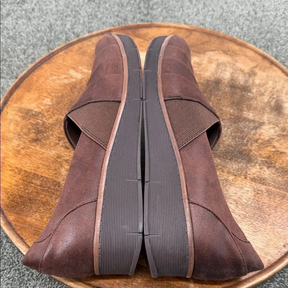 B True Baretraps Sheos Wm 10 M Gisela Brown Slip-On Loafers Comfort